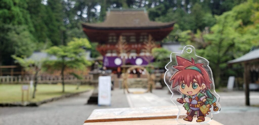 ほらフィラ君紀伊の国一之宮だよ